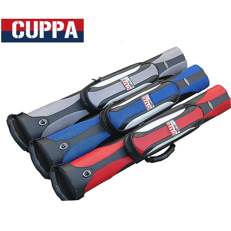 대용량 Cuppa 4 홀 1/2 당구 풀 큐 케이스 블랙 당구 액세서리 자동 잠금 기능 중국, 당구 큐 케이스 자동 잠금 기능