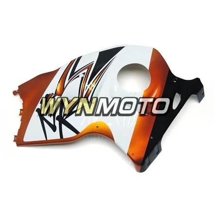 Полный комплект обтекателей для GSXR1300 1997-2007 97-07 впрыск АБС пластмасса Полный обтекатели комплект панелей комплект обтекателей Белое золото