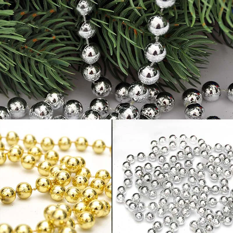 1pcs x 150cm beads string Hanging Bead Garland Christmas Tree Ornament