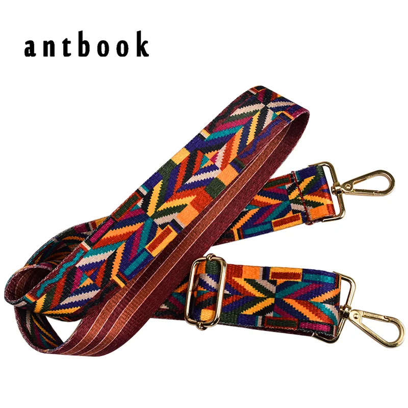 

122cm ANTBOOK Handbag Belt Wide Strap Shoulder Bag Strap Replacement Strap Accessory Bag Part Adjustable Belt For Bag