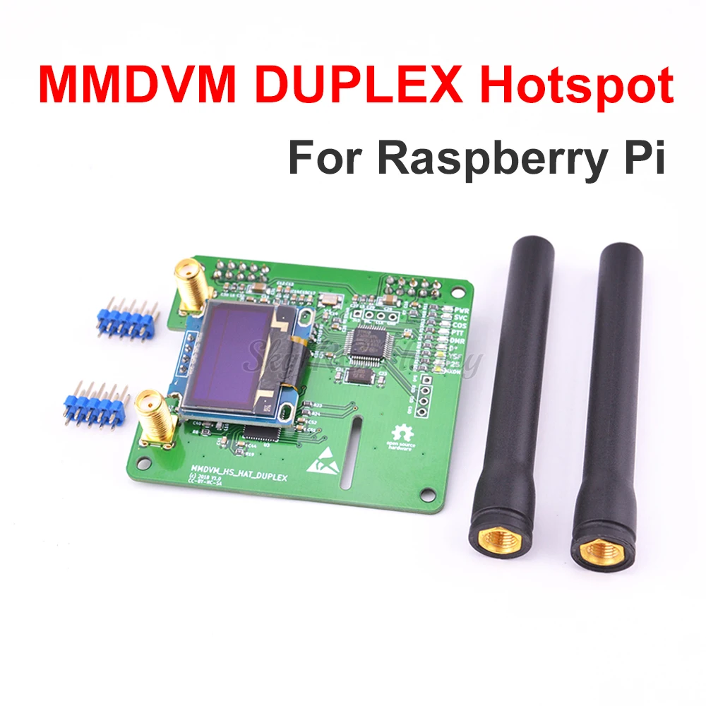 

MMDVM DUPLEX RX TX UHF VHF Hotspot Support P25 DMR YSF NXDN DMR With / Without OLED For Raspberry Pi