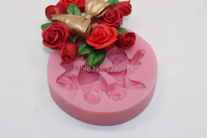 

rose flower candy cookie silicon molds