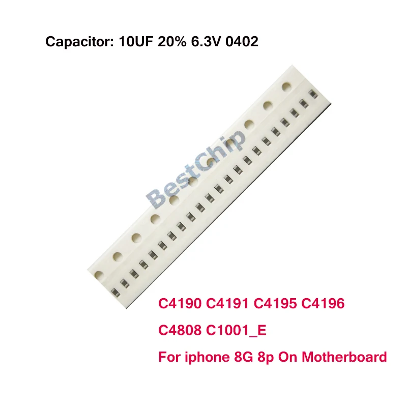 

C4190 C4191 C4195 C4196 C4808 C1001_E For iphone 8 8plus on Logicboard