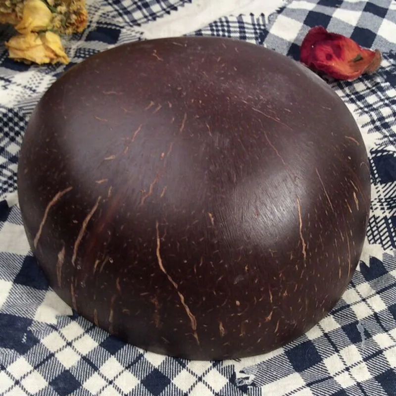 5 шт. столовые приборы чаши из натуральной кокосовой ракушки Разноцветные