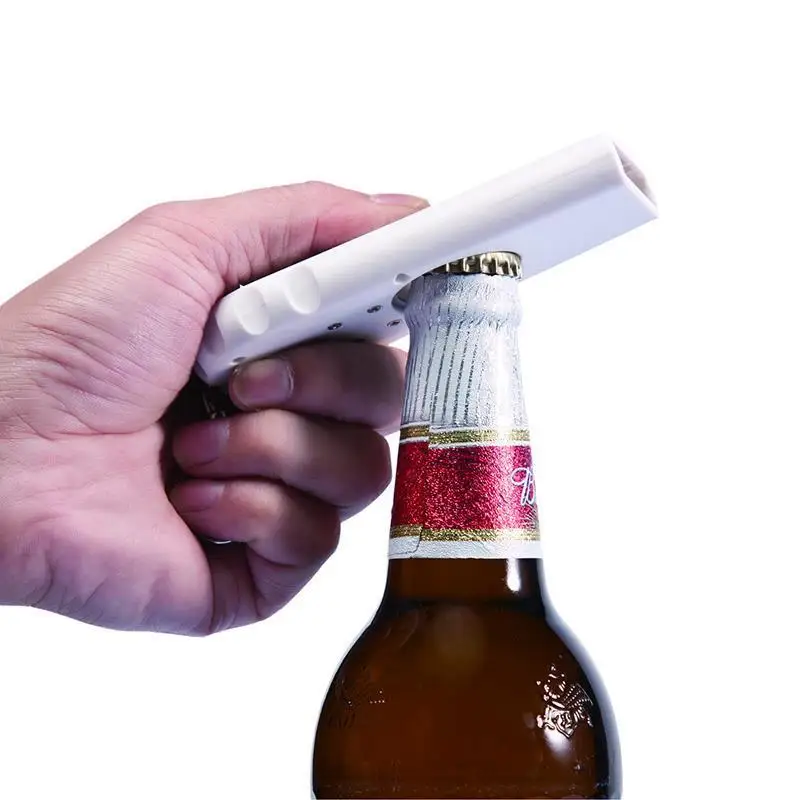 

New Kitchen Gadgets Dining Bar Cooking Tools Bottle Opener Cap Launcher Shooter Key Ring Capsule Jar Beer Wine Opener Corkscrew