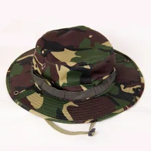 Новое поступление, унисекс, парусиновая печать, плоская Солнцезащитная шляпа, уличная складная, камуфляжная, цветная, рыболовная, повседневная, ковша, шапки, ACH05