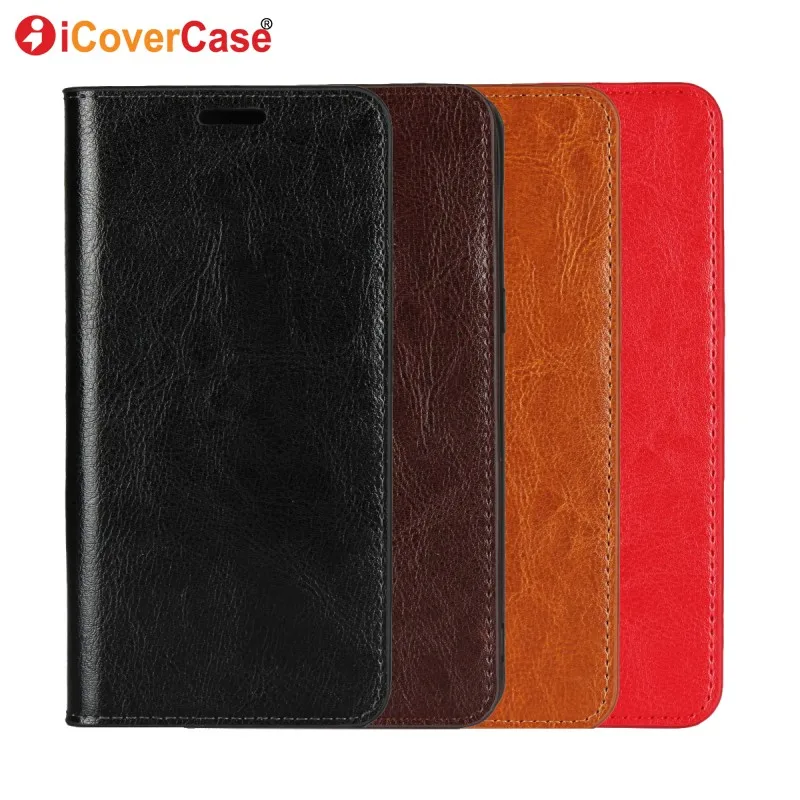 

Genuine Leather Case For Xiaomi Redmi Note 7 Luxury Business Wallet Flip Cover Redmi Note 7 4gb 64gb Phone Case Accessory Coque