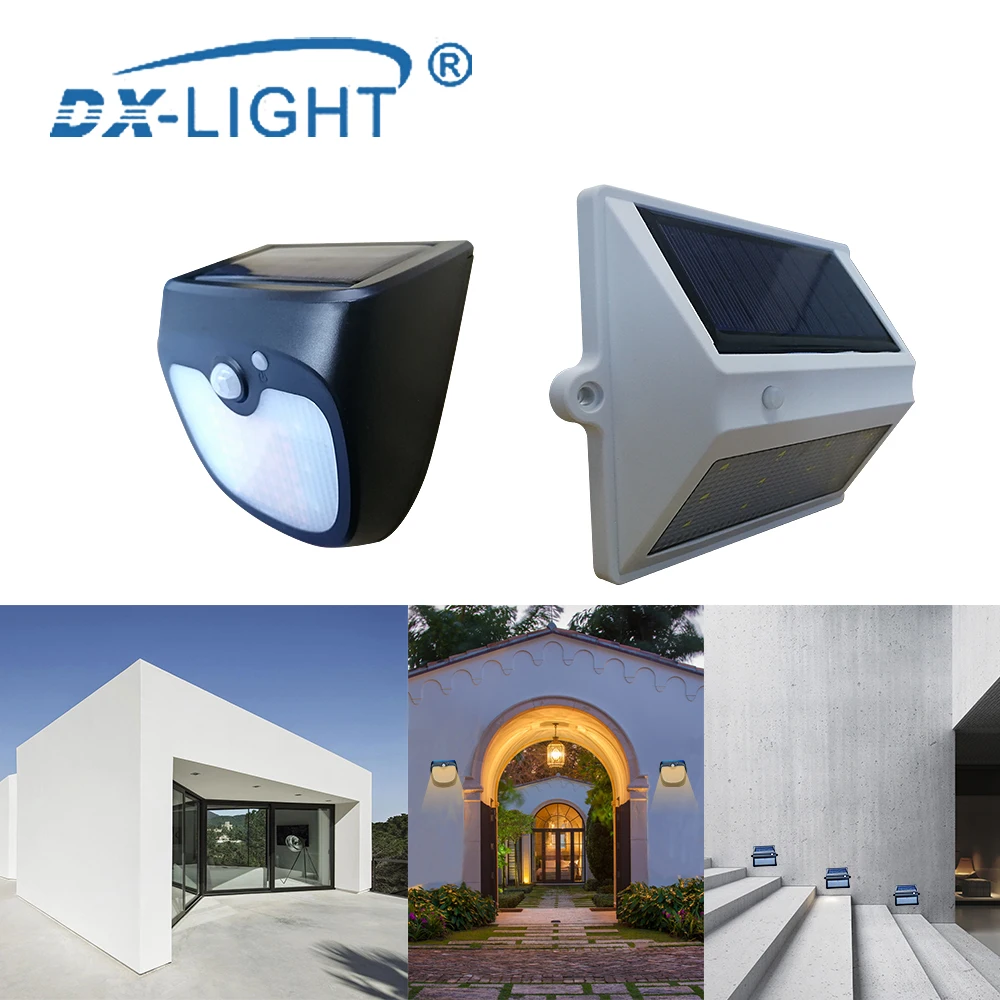 LED Solar Light Outdoor Motion Sensor Night Security Wall Lamp 61/12LED Waterproof Energy saving Garden Front door Yard Lamp