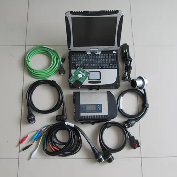 

2019 Professional MB Star C4 MB SD C4 diagnostic tool with software V2018.12 hdd with ToughBook CF19 laptop touch&rotate screen