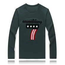 2017 long sleeve latest man shirt designs cotton mens casual softtextile t shirt