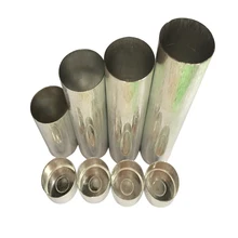 100 шт Стоматологическая лаборатория алюминиевый картридж с губами для стоматологической лаборатории гибкий акриловый протез для инъекций акриловых работ диаметр 25,5 мм