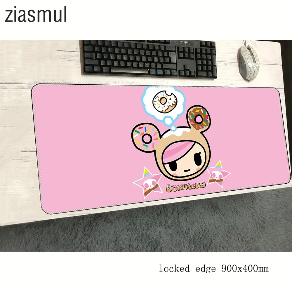 Tokidoki радужные коврики для мыши подарки 90x40 см Коврик notbook компьютерный коврик