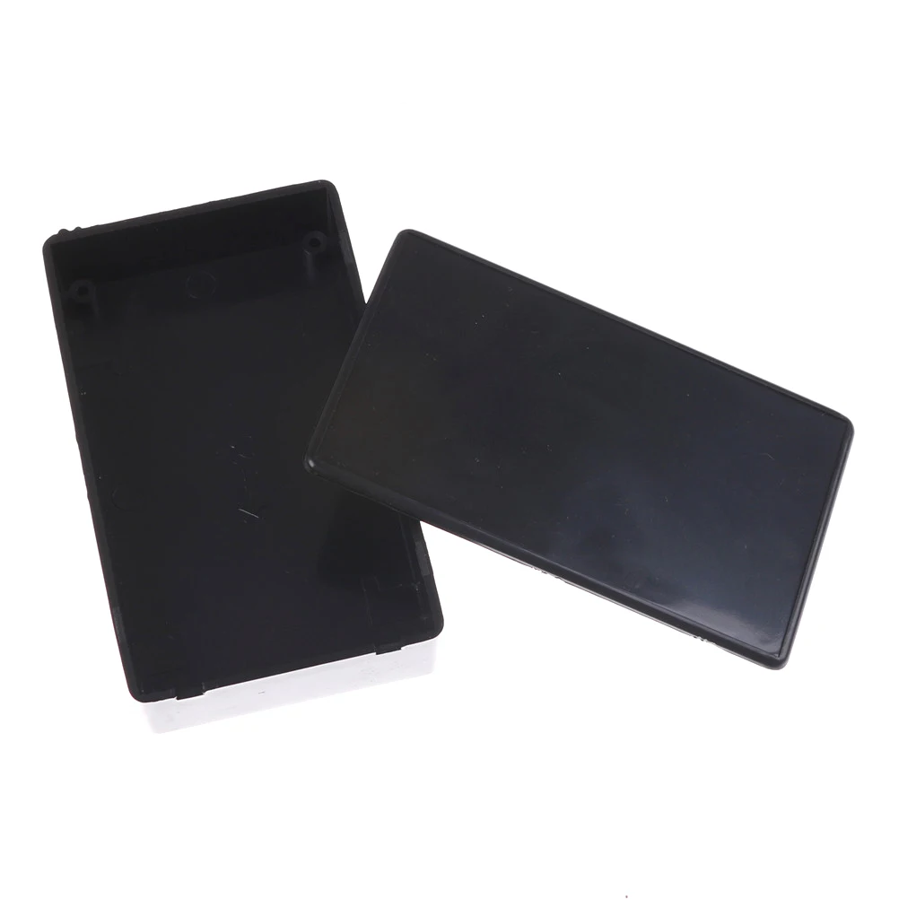 

Black 1Pcs DIY Plastic Electronic Project Box Enclosure Instrument Case Hole Hold Circuit Board Inlay 100x60x25mm