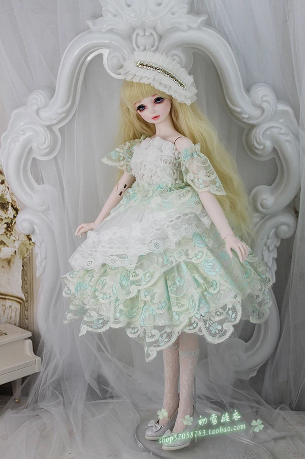 BJD/SD Одежда для кукол/одежда для малышей платье принцессы Лолиты аксессуары для кукол вечернее торжественное платье 1/3 Bjd кукла подарки на день рождения игрушки