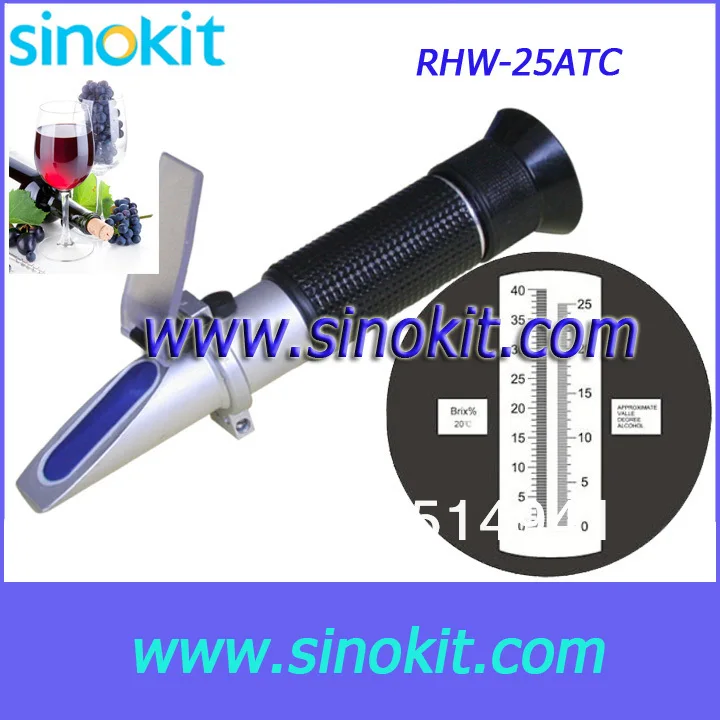 Оптовая продажа Рефрактометр стандарта Brix/Wine/Oe|refractometer|refractometer honeywine bottle accessory set |