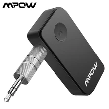 Mpow BH044 Bluetooth 4,1 приемник портативный Bluetooth Автомобильный Aux аудио адаптер громкой связи для дома/автомобиля аудио стерео системы