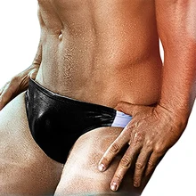 Сексуальные мужские треугольные трусы с низкой талией, нейлоновые мужские спортивные плавки для плавания и серфинга, мужские бикини, пляжная одежда, купальное белье