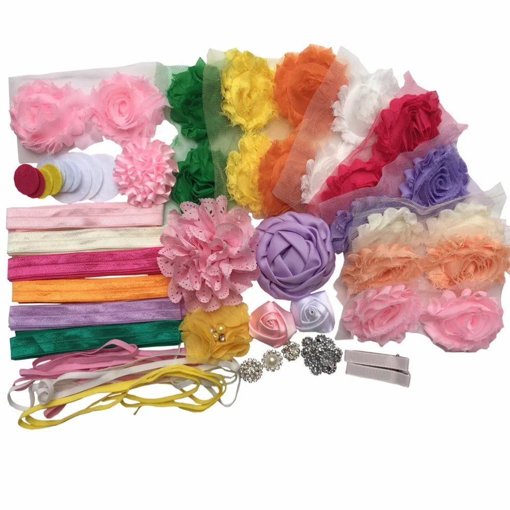 DIY Hair Bow Maker Make 26 Headbands and 2 Clips kid Shower Games