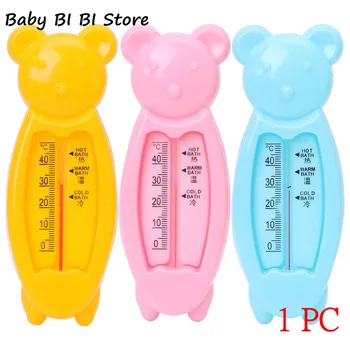 

Baby Infant Lovely Plastic Floating Bear Bathtub Water Sensor Thermometer Tester