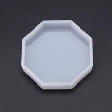 Силиконовая форма, зеркало, сделай сам, изделия из эпоксидной смолы, изготовление ювелирных изделий, подвесное украшение, Геометрическая, Шестигранная форма, формы ручной работы, украшения для торта