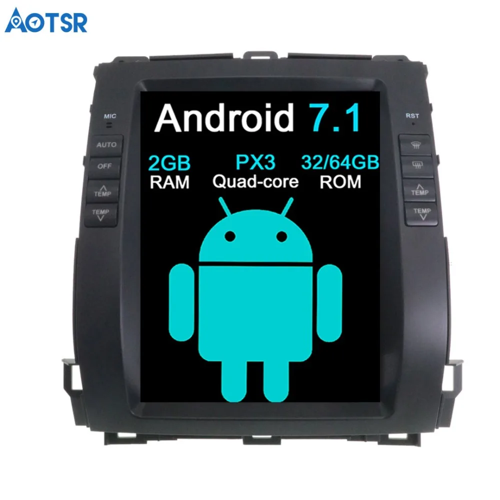 Flash Deal Aotsr Tesla style Car GPS Navigation For Toyota Land Cruiser Prado 2002-2008 stereo Head unit Satnav multimedia no DVD radio 0 Flash Deal Aotsr Tesla style Car GPS Navigation For Toyota Land Cruiser Prado 2002-2008 stereo Head unit Satnav multimedia no DVD radio 0