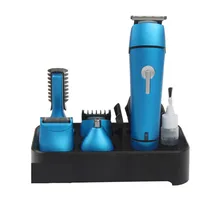 5 в 1 триммер для волос профессиональная машинка для стрижки волос многофункциональная насадка для волос триммер для бровей Триммер для носа машинка для стрижки бороды водонепроницаемый