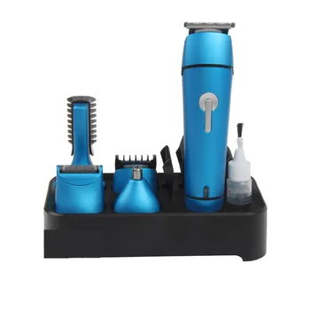 

5 in 1 Hair Trimmer professional hair clipper Multifunction Hair temple Eyebrow nose trimmer beard Cutting Machine Waterproof