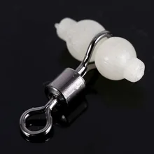 30 шт. нержавеющая сталь рыболовные поворотные оснастки светящиеся рыболовные поворотные разъемы Rolling Barrel Pesca рыболовные снасти аксессуары