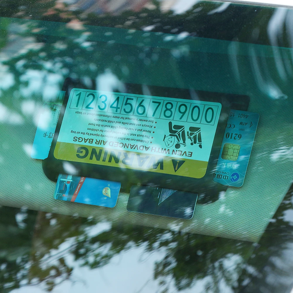 Автомобильный козырек от солнца, для карт держатель парковочная карта для Volkswagen VW Jetta MK5 6 Гольф для девочек 4, 5, 6, 7, Passat CC Tiguan B5 B6 b7 поло