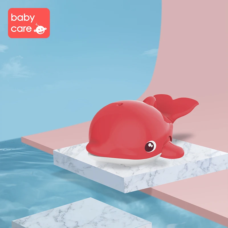 Babycare Kids Multi-type Wind Up Whale Chain Bathing Shower Clockwork Water Baby Toys for Children