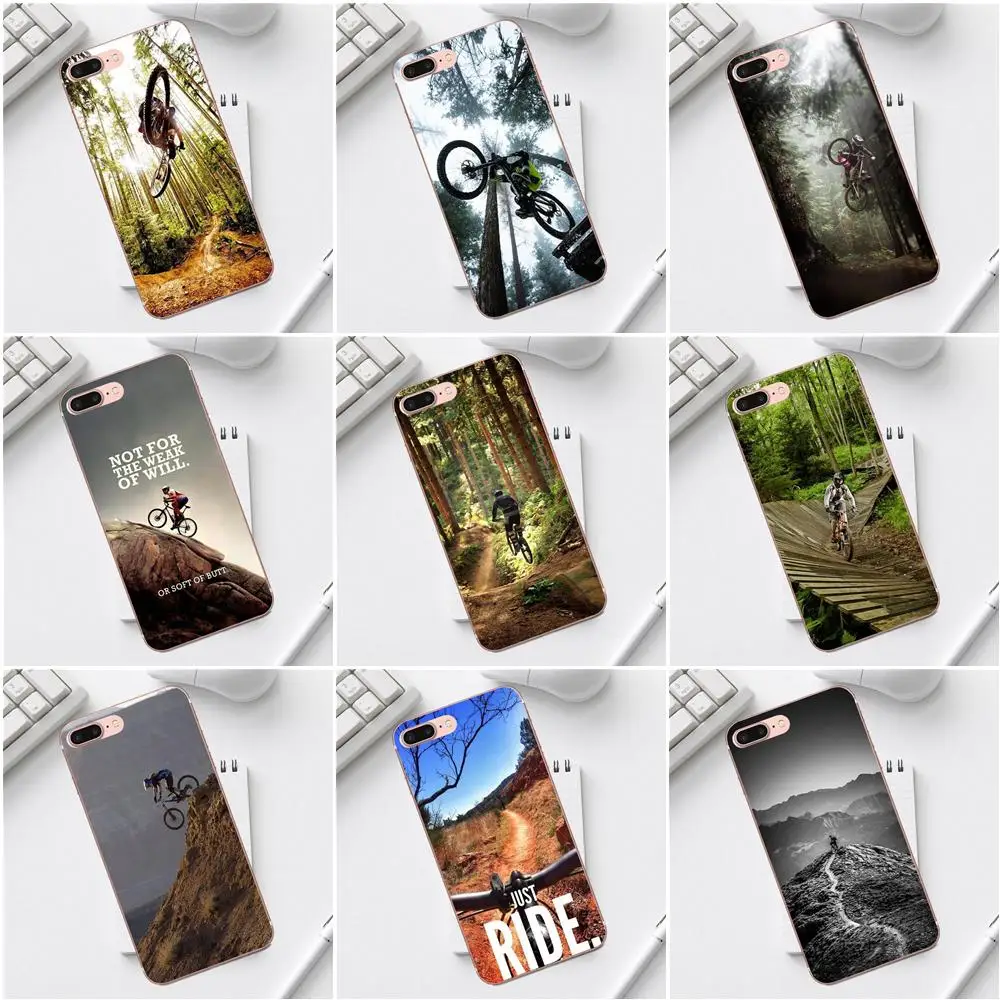 

2018 Mountain Bike Bicycle Mtb For Galaxy Alpha Core Prime Note 4 5 8 S3 S4 S5 S6 S7 S8 S9 mini edge Plus Soft Cases Cover