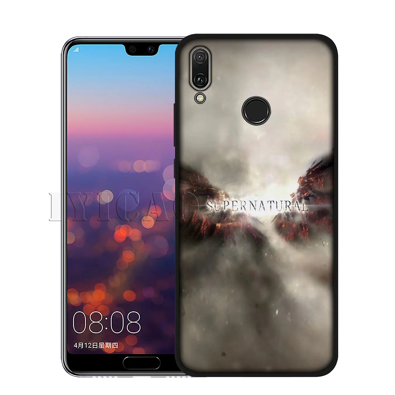 Мягкий чехол IYICAO для huawei P20 Pro P10 P8 P9 P30 Lite Mini P Smart - Цвет: 3