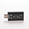1PC External USB AUDIO SOUND CARD ADAPTER VIRTUAL 7.1 ch USB 2.0 Mic Speaker Audio Headset Microphone 3.5mm Jack Converter ► Photo 3/6