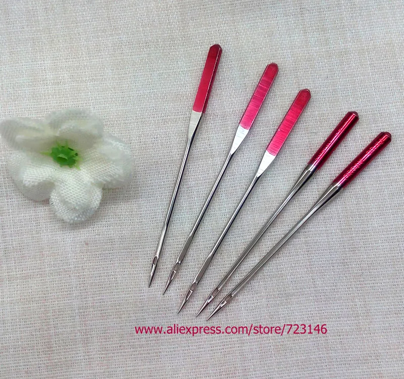 1pcs Janomesewingmachineredtipneedlesize14/90 For Brother, Singer, Janome New Home, Elina