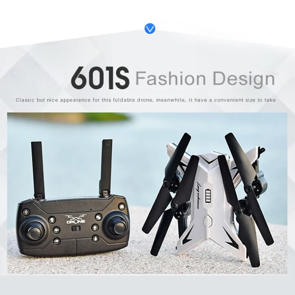 

KY601S 4 Channel Long Lasting Foldable Arm Remote Control Quadcopter Camera Drone Aircraft With 0.3MP or Full HD 1080P