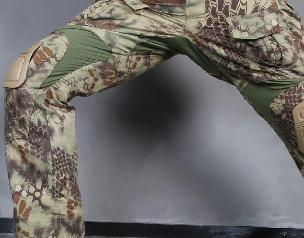 Kryptek Mandrake Emerson G3 Тактические bdu G3 боевые штаны Emerson военные армейские штаны с наколенниками EM7046