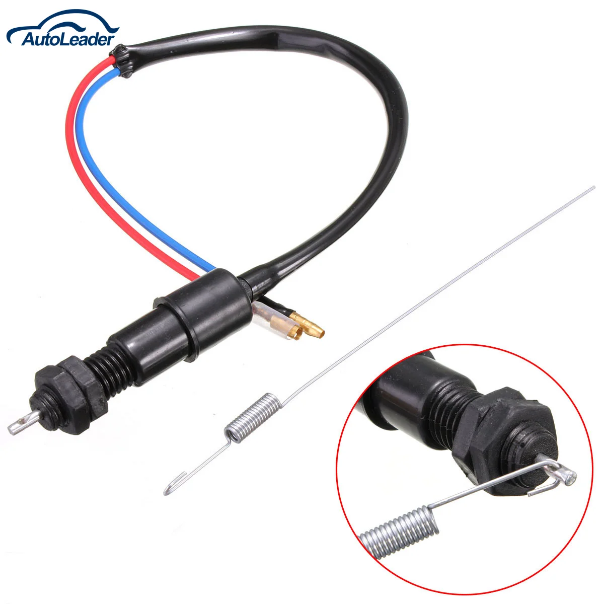 

Audew Motorcycle Drum Brake Light Switch + Spring Kit Universal For Pit Bike Quad Scooter