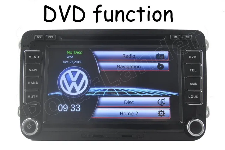 2 Din 7 дюймов Автомобильный dvd-плеер gps 3g wifi RDS видео Mutimedia стерео аудио для VW/Volkswagen/Passat/POLO/GOLF/Skoda/Seat/Leon