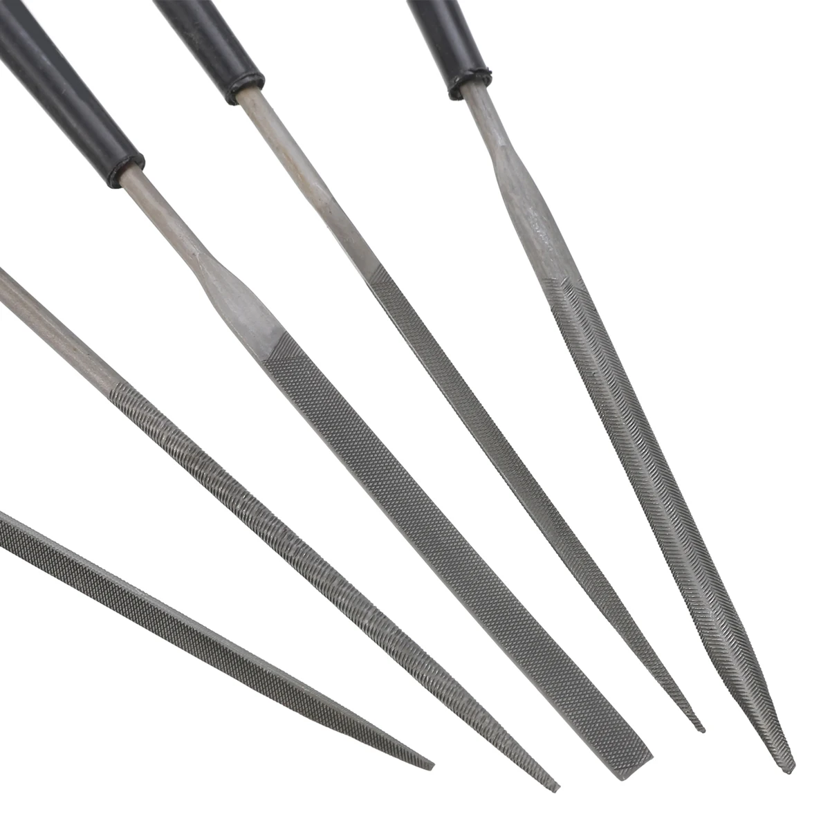 5pcs 140mm Needle Files Set File for Metal Jeweler Wood Carving Metal Glass Stone Craft Electronics Repairing Woodworking