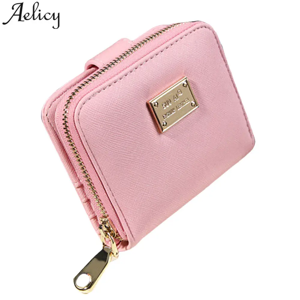 Aelicy luxury Fashion Women's Purse Card Holder Women Small Wallet Zipper Clutch Coin Purse