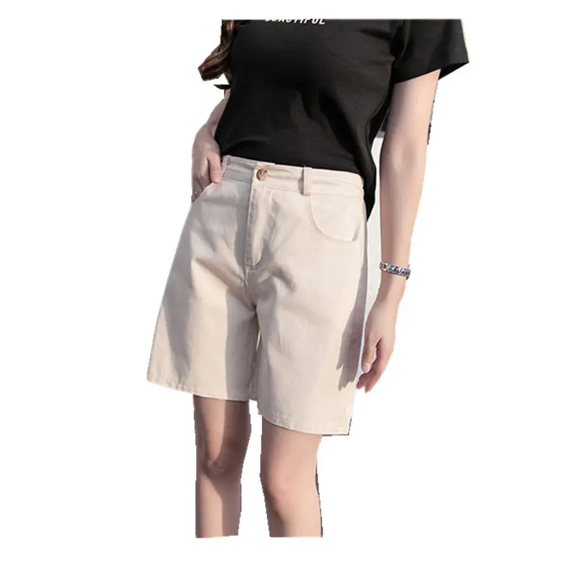 Plus Size 3XL Women Shorts Candy Color 