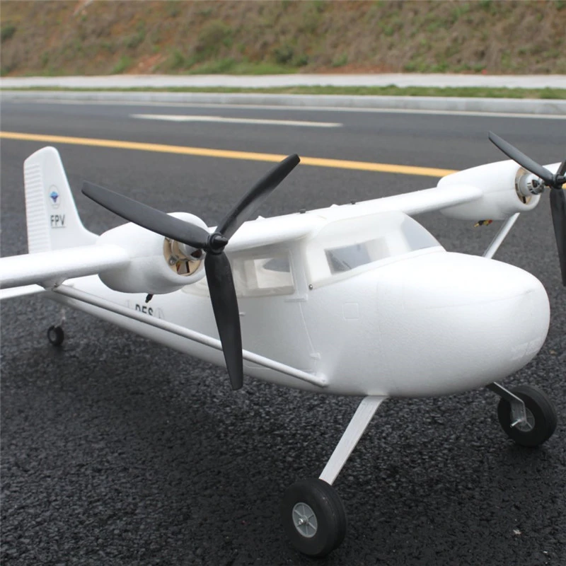 E DO Model 1500mm Wingspan Cessna EPO Twin Motor FPV RC Airplane 