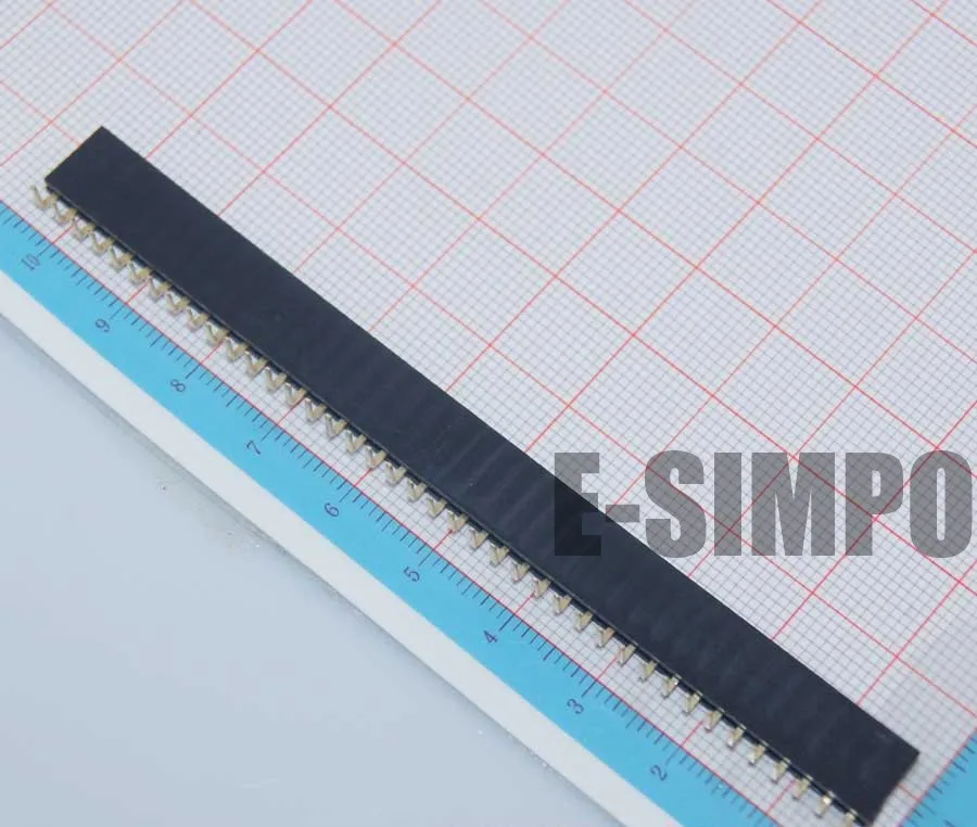 2.54MM RIGHT ANGLE FEMALE HEADER (1)