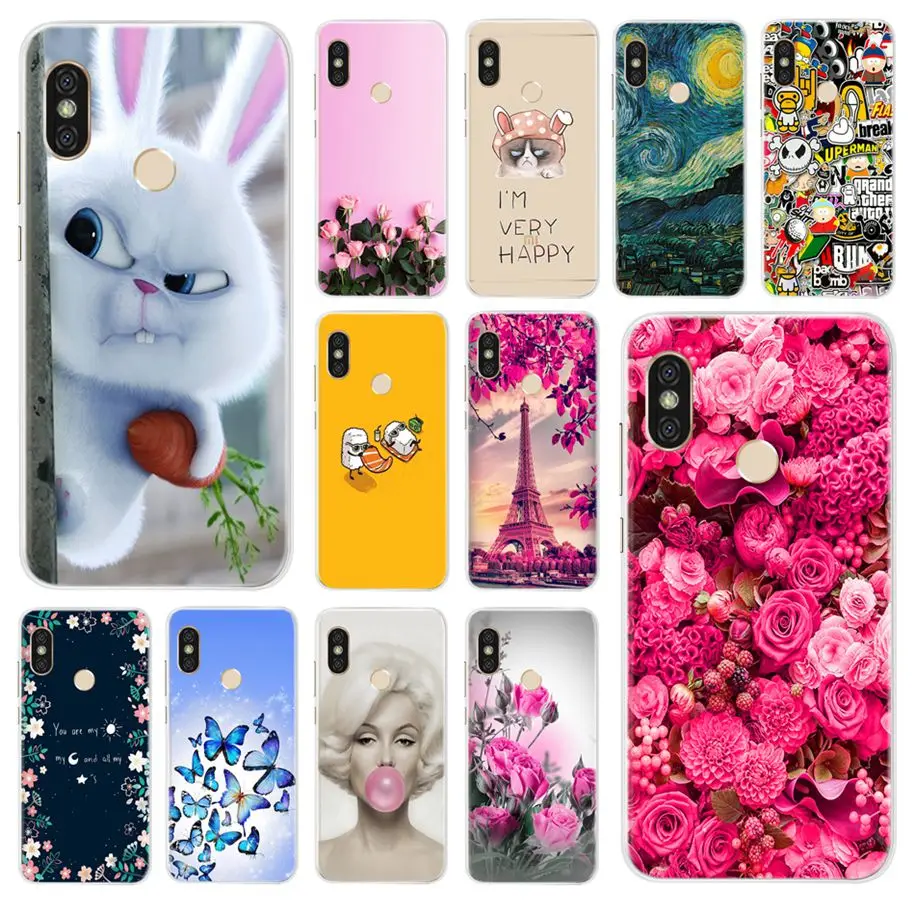 

For Xiaomi Mi A2 Lite Case Mi A2Lite Cover Slim Soft Silicone Coque Back Cover For Xiaomi Redmi 6 Pro Redmi6 Pro 6Pro Phone Case