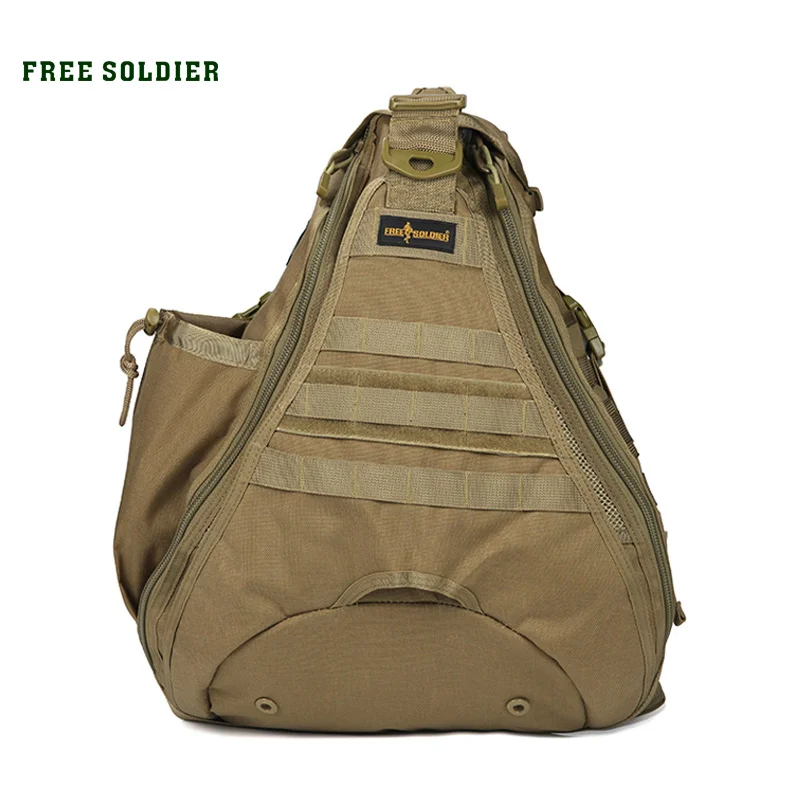 

FREE SOLDIER outdoor sports camping hiking tactical military men bags High quality 1000D nylon Single shoulder bags
