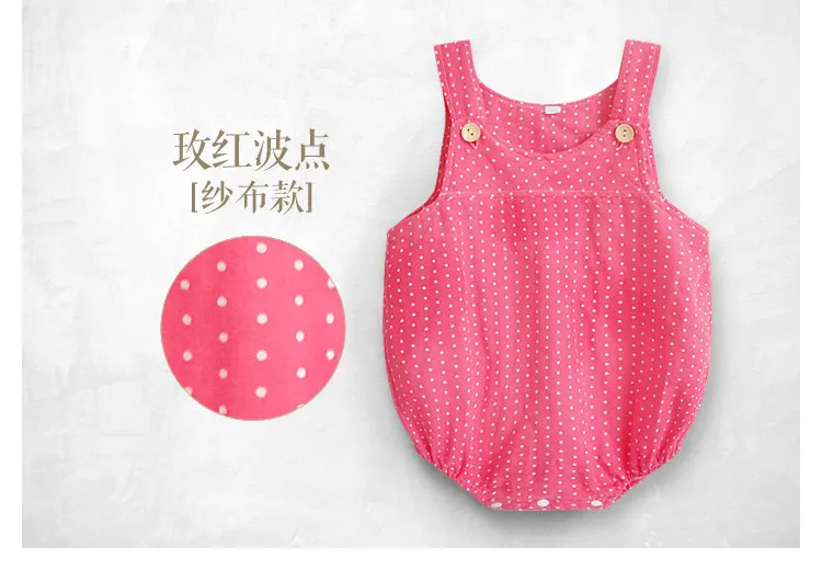 Дизайнерский комбинезон для новорожденных, хлопковый комбинезон с рюшами, летняя стильная одежда для девочек, реквизит для фотосессии, тонкий хлопковый жилет в клетку, одежда для девочек - Цвет: B7
