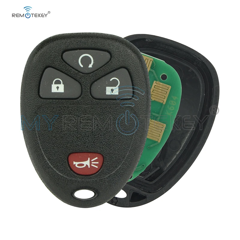 Пульт дистанционного управления Remtekey OUC60270 / OUC60221 для GM Chevrolet Buick Pontiac 4 кнопки 315 МГц