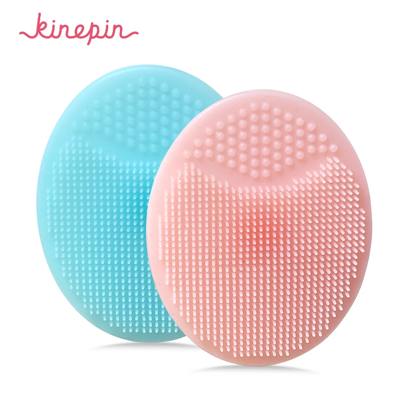 KINEPIN Мягкая силиконовая Очищающая щетка для лица отшелушивающая удаления угрей