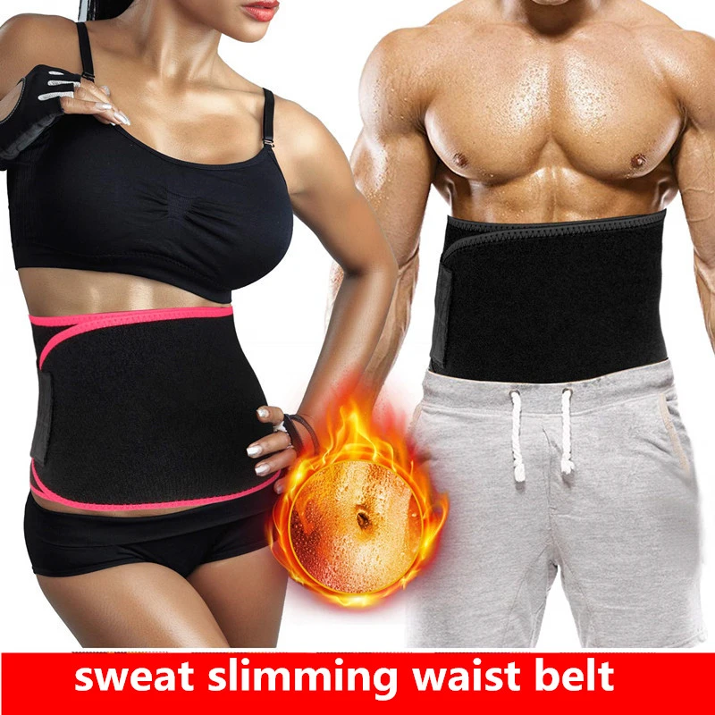 Waist Trainer Body Shaper Waist Trimmer Belt Weight Loss Sweat Band Wrap Fat Tummy Stomach Sauna Sweat Belt For Walking Jogging Waist Cinchers Aliexpress