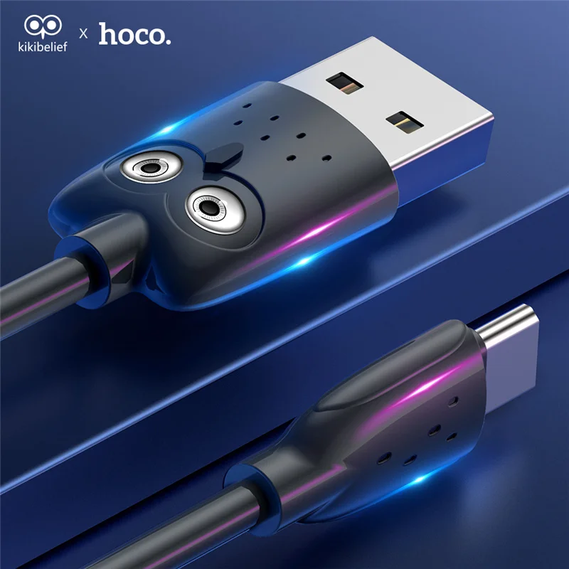 HOCO 1 м 2.4A USB C кабель для huawei P20 lite type C кабель USB зарядное устройство EU штекер type-c кабель для Redmi k20 pro